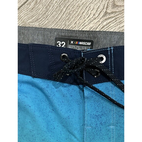 Hurley x Nascar Mens Phantom Eco Nascar Racetrack Board Shorts Swim Size 32 - Picture 5 of 7